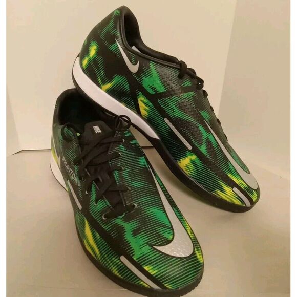 Nike Phantom GT Green Academy‎ Indoor Soccer Sneakers Size 6.5 - Picture 1 of 6